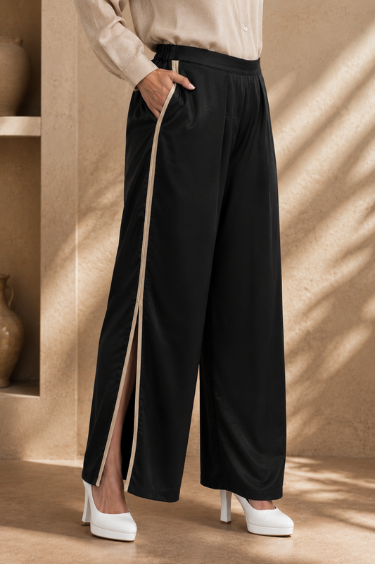 Satin pants