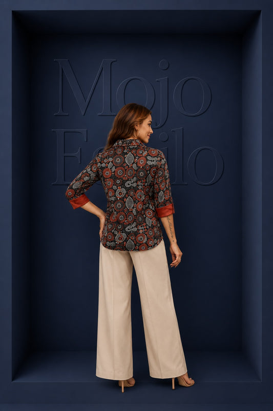 Earthy Flora Shirt