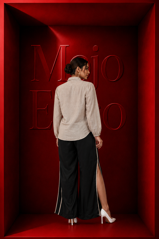 Shimmer jute co-ord