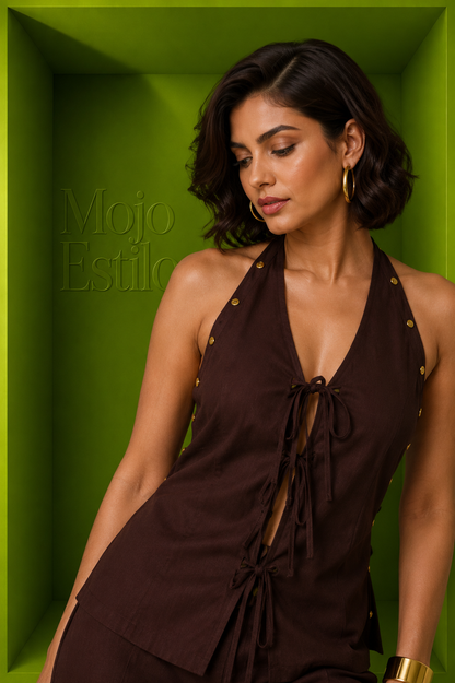 Halter Co-ord Set