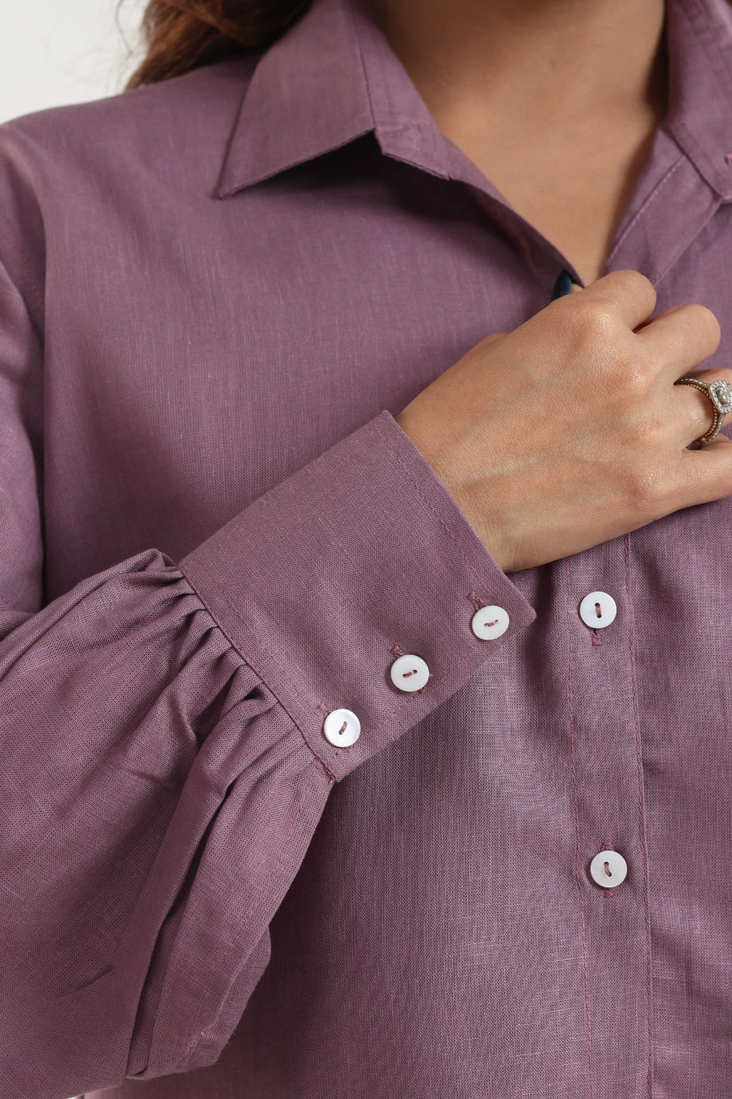 Linen Puff Shirt