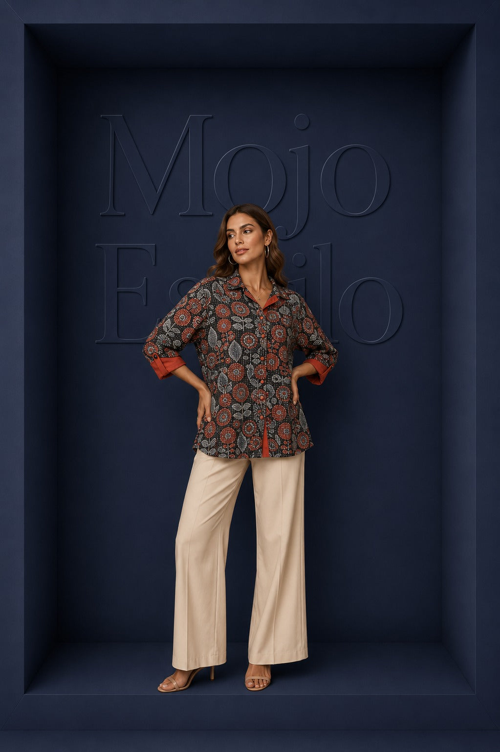 Earthy Flora Shirt